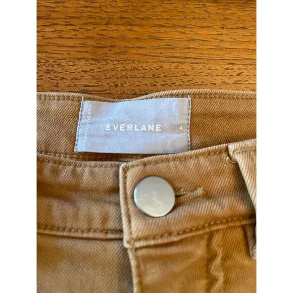 Everlane Straight Leg Crop Harvest Gold size 4 - Picture 3 of 5